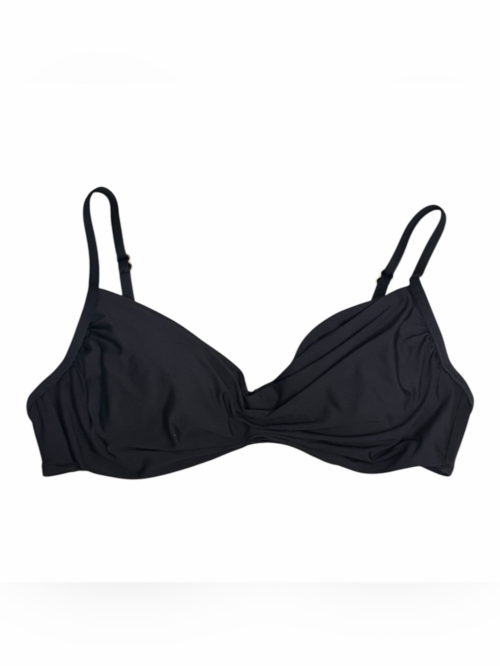 Badgley Mischka Black Smooth Underwire Bra